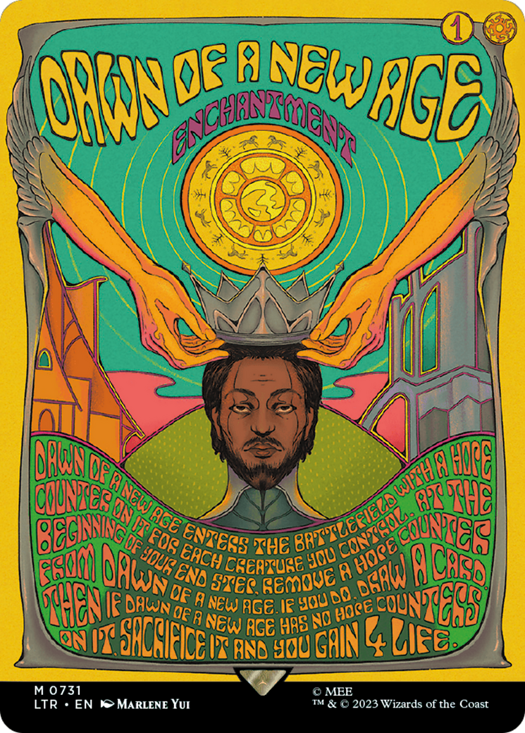 Dawn of a New Age (Borderless Poster) (LTR-731) - The Lord of the Rings: Tales of Middle-earth (Borderless) Foil