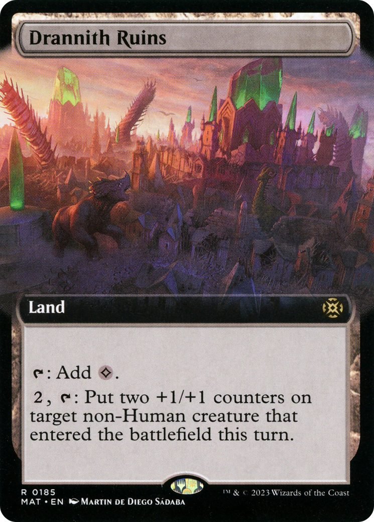 Drannith Ruins (Extended Art) (MAT-185) - March of the Machine: The Aftermath: (Extended Art)