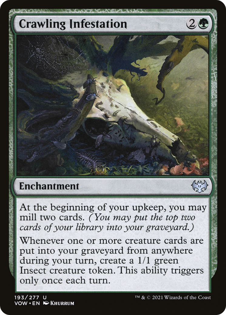Crawling Infestation (VOW-193) - Innistrad: Crimson Vow