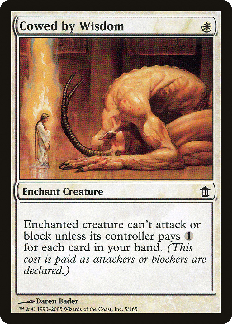 Cowed by Wisdom (SOK-005) - Saviors of Kamigawa