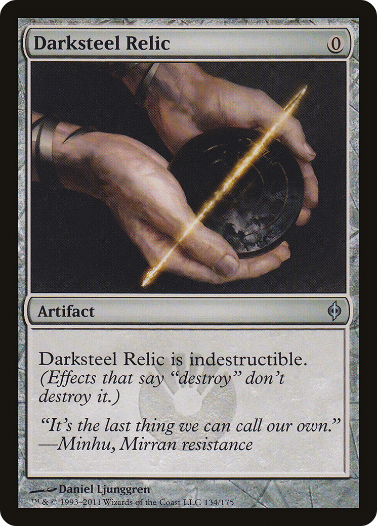 Darksteel Relic (NPH-134) - New Phyrexia Foil