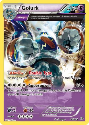 Golurk (35) 035/98 - Reverse Holofoil XY Ancient Origins - Rare