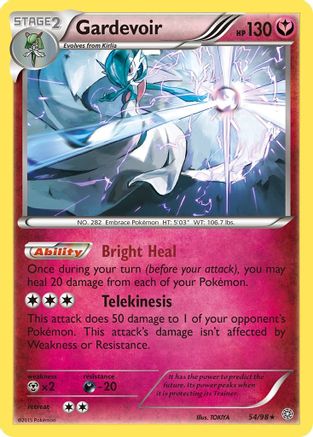 Gardevoir 054/98 - Reverse Holofoil XY Ancient Origins - Holo Rare