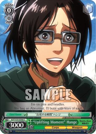 "Uplifting Moment" Hange (AOT/S35-E046 C) - Attack on Titan