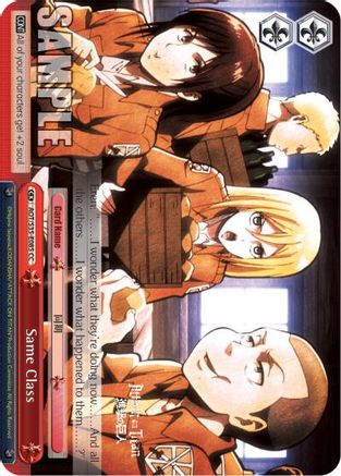 Same Class (AOT/S35-E085 CC) - Attack on Titan