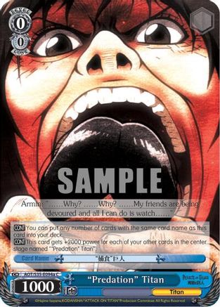 "Predation" Titan (A) (AOT/S35-E094a C) - Attack on Titan