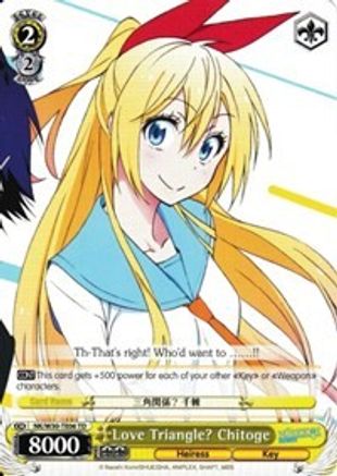 Love Triangle? Chitoge (NK/W30-TE06 TD) - NISEKOI -False Love-