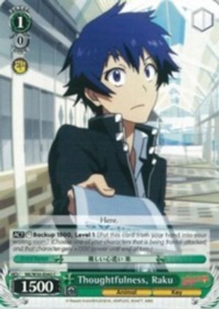 Thoughtfulness, Raku (NK/W30-E042 C) - NISEKOI -False Love-