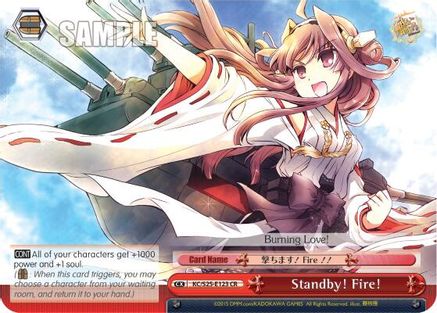 Standby! Fire! (KC/S25-E123 CR) - KanColle