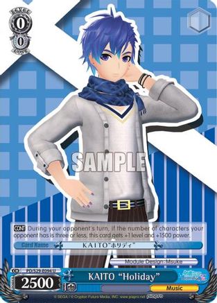 KAITO "Holiday" (PD/S29-E094 U) - Hatsune Miku: Project DIVA F 2nd