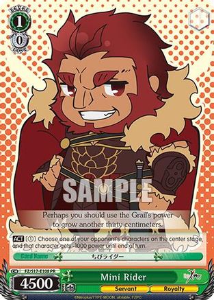 Mini Rider (FZ/S17-E108 PR) - Fate/Zero