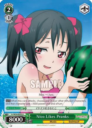 Nico Likes Pranks (LL/W24-E035 U) - Love Live!