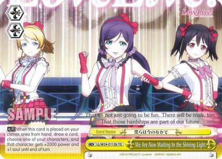 We Are Now Waiting In the Shining Light (B) (LL/W24-E112b TD) - Love Live!