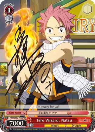 Fire Wizard, Natsu (SP) (FT/EN-S02-T15SP SP) - Fairy Tail ver.E