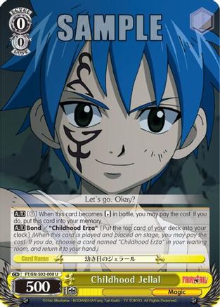 Childhood Jellal (FT/EN-S02-008 U) - Fairy Tail ver.E