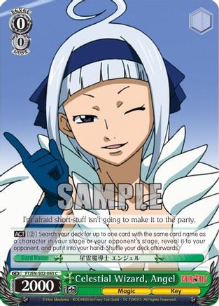 Celestial Wizard, Angel (FT/EN-S02-043 C) - Fairy Tail ver.E