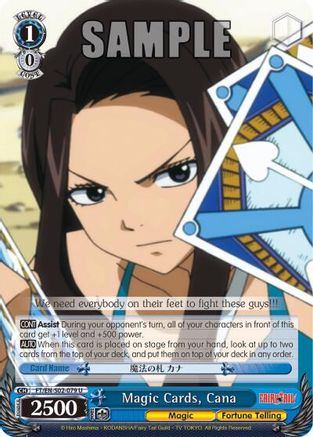 Magic Cards, Cana (FT/EN-S02-079 U) - Fairy Tail ver.E