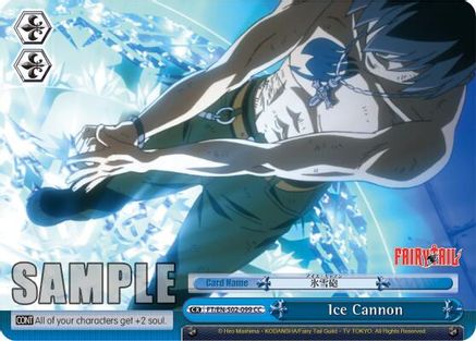 Ice Cannon (FT/EN-S02-099 CC) - Fairy Tail ver.E