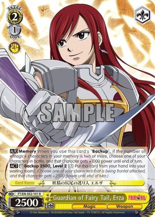 Guardian of Fairy Tail, Erza (FT/EN-S02-101 R) - Fairy Tail ver.E