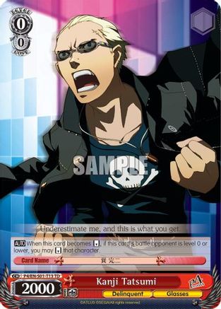 Kanji Tatsumi (P4/EN-S01-T13 TD) - Persona 4 ver.E