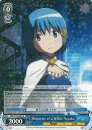 Memories of a Witch, Sayaka (MM/W35-E083 R) - Puella Magi Madoka Magica the Movie -Rebellion-