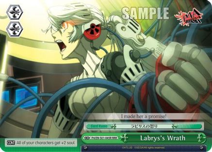 Labrys's Wrath (RRR) (P4/EN-S01-045R RRR) - Persona 4 ver.E