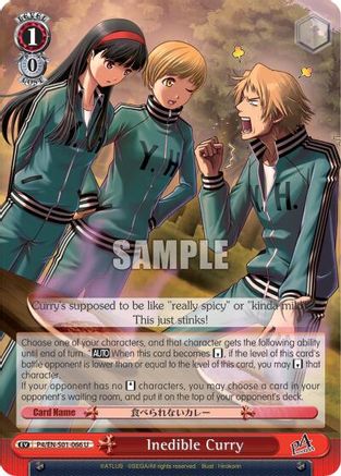 Inedible Curry (P4/EN-S01-066 U) - Persona 4 ver.E