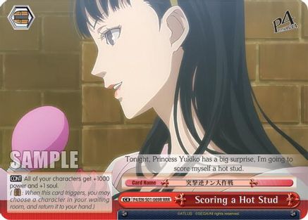 Scoring a Hot Stud (RRR) (P4/EN-S01-069R RRR) - Persona 4 ver.E