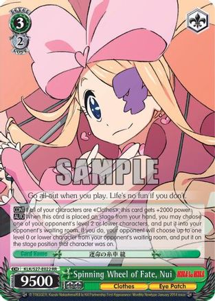 Spinning Wheel of Fate, Nui (KLK/S27-E022 RR) - KILL la KILL