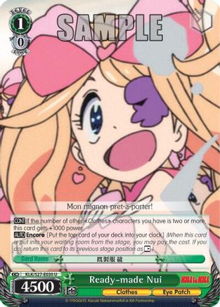 Ready-made Nui (KLK/S27-E030 U) - KILL la KILL