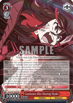 Conclusion After Wearing! Ryuko (KLK/S27-E042 RR) - KILL la KILL