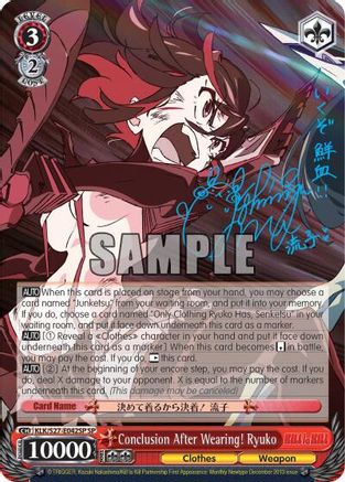 Conclusion After Wearing! Ryuko (SP) (KLK/S27-E042SP SP) - KILL la KILL