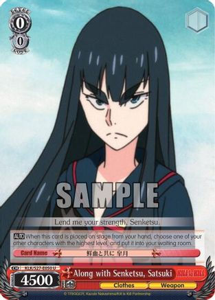 Along with Senketsu, Satsuki (KLK/S27-E050 U) - KILL la KILL