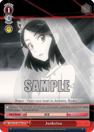 Junketsu (SR) (KLK/S27-E066S SR) - KILL la KILL