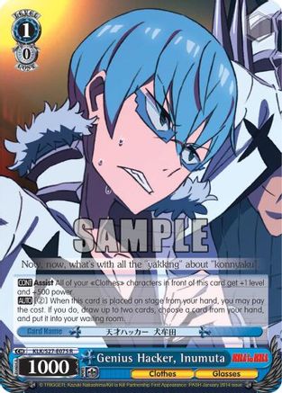 Genius Hacker, Inumuta (KLK/S27-E075 R) - KILL la KILL