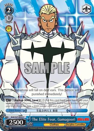 The Elite Four, Gamagoori (KLK/S27-E092 C) - KILL la KILL