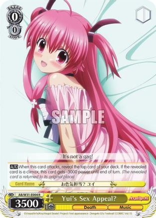 Yui's Sex Appeal? (AB/W31-E004 R) - Angel Beats! Re:Edit