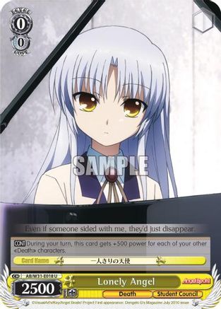 Lonely Angel (AB/W31-E018 U) - Angel Beats! Re:Edit