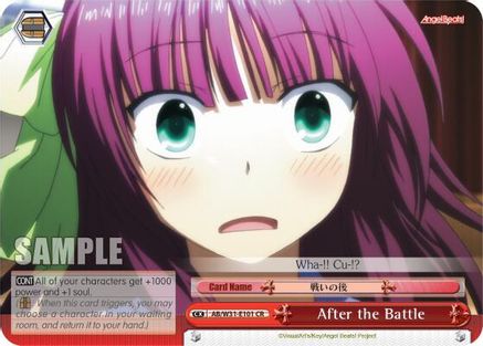 After the Battle (AB/W31-E101 CR) - Angel Beats! Re:Edit