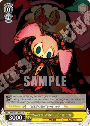 "Sweets Witch", Charlotte (MM/W17-E007 U) - Puella Magi Madoka Magica