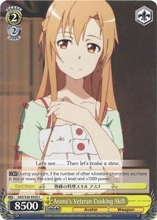 Asuna's Veteran Cooking Skill (SAO/S20-E020 C) - Sword Art Online