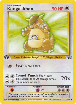 Kangaskhan (21) 021/64 - Unlimited Jungle - Rare