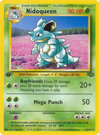 Nidoqueen (23) 023/64 - Unlimited Jungle - Rare
