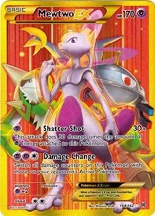 Mewtwo EX (164 Secret Full Art) 164/162  - Holofoil XY  BREAKthrough - Secret Rare