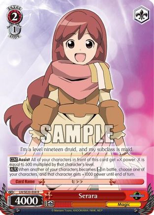 Serara (Alternate Foil) (LH/SE20-E08 R) - LOG HORIZON