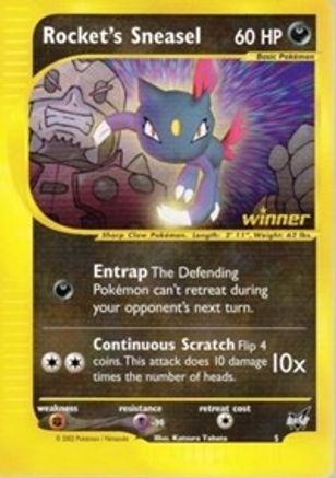 Rocket's Sneasel 005 Best of Promos - Promo