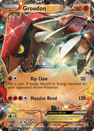 Groudon EX XY42 - Holofoil XY Promos - Promo