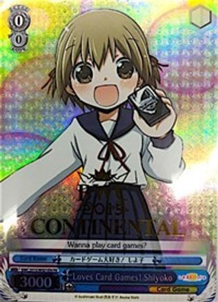 Loves Card Games! Shiyoko (BCW2015/WS01EN PR) - Bushiroad Event Cards