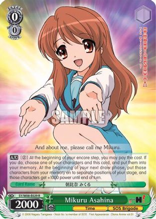 Mikuru Asahina (SY/W08-E029 R) - The Melancholy of Haruhi Suzumiya
