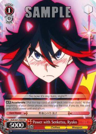 Power with Senketsu, Ryuko (TD) (KLK/S27-TE04 TD) - KILL la KILL
